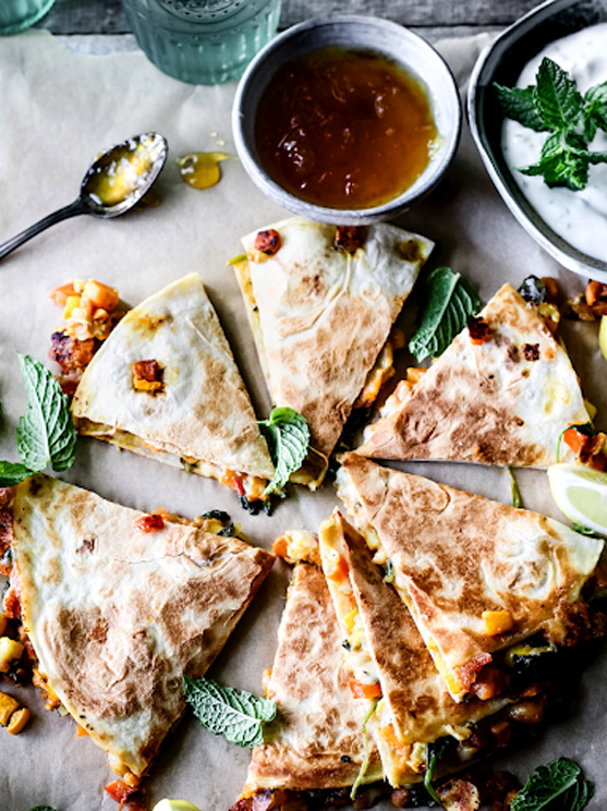 Read more about the article Make the Best Curried Vegetable Quesadilla of your Life!