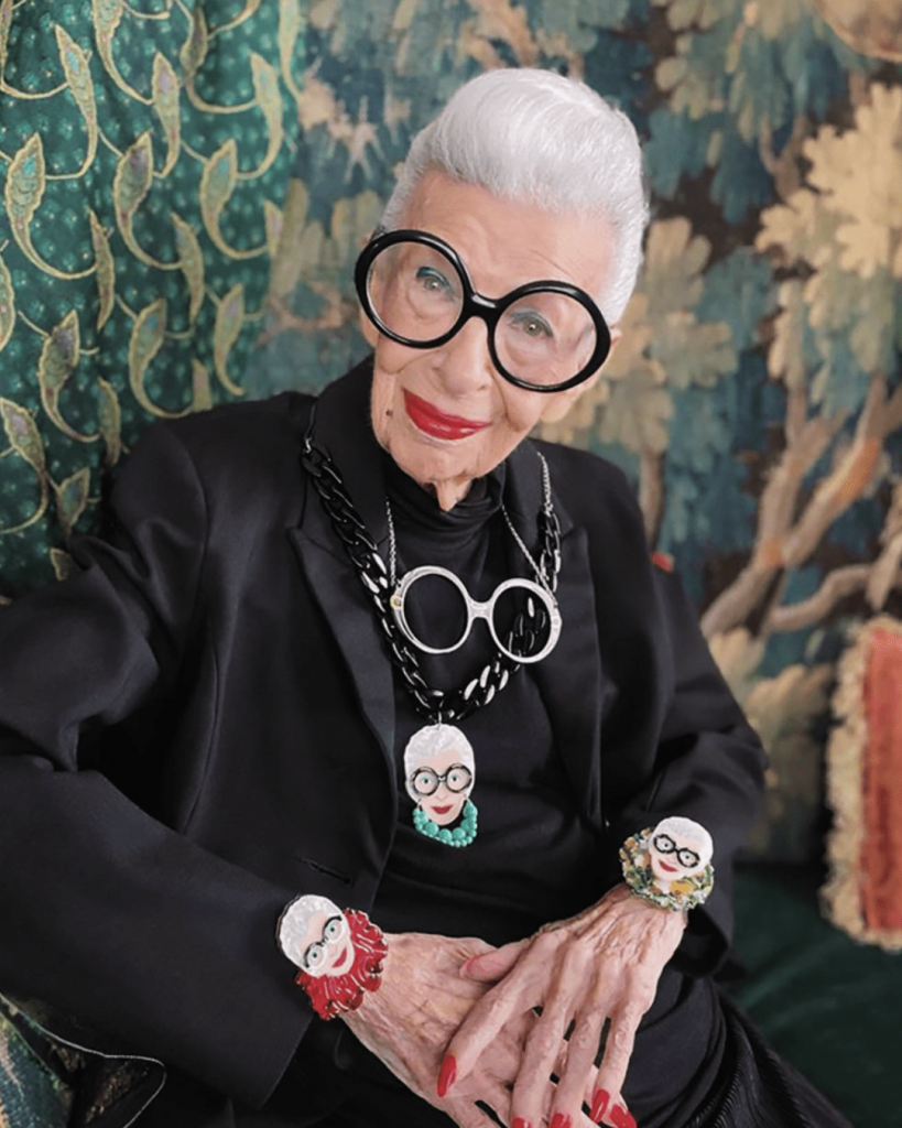 Iris Apfel: 102 Years of Bold Fashion, Unmatched Elegance, and Empowered Aging